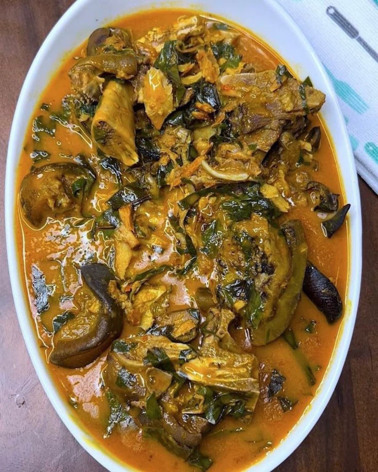 Bitter Leaf + Egusi + Iyan