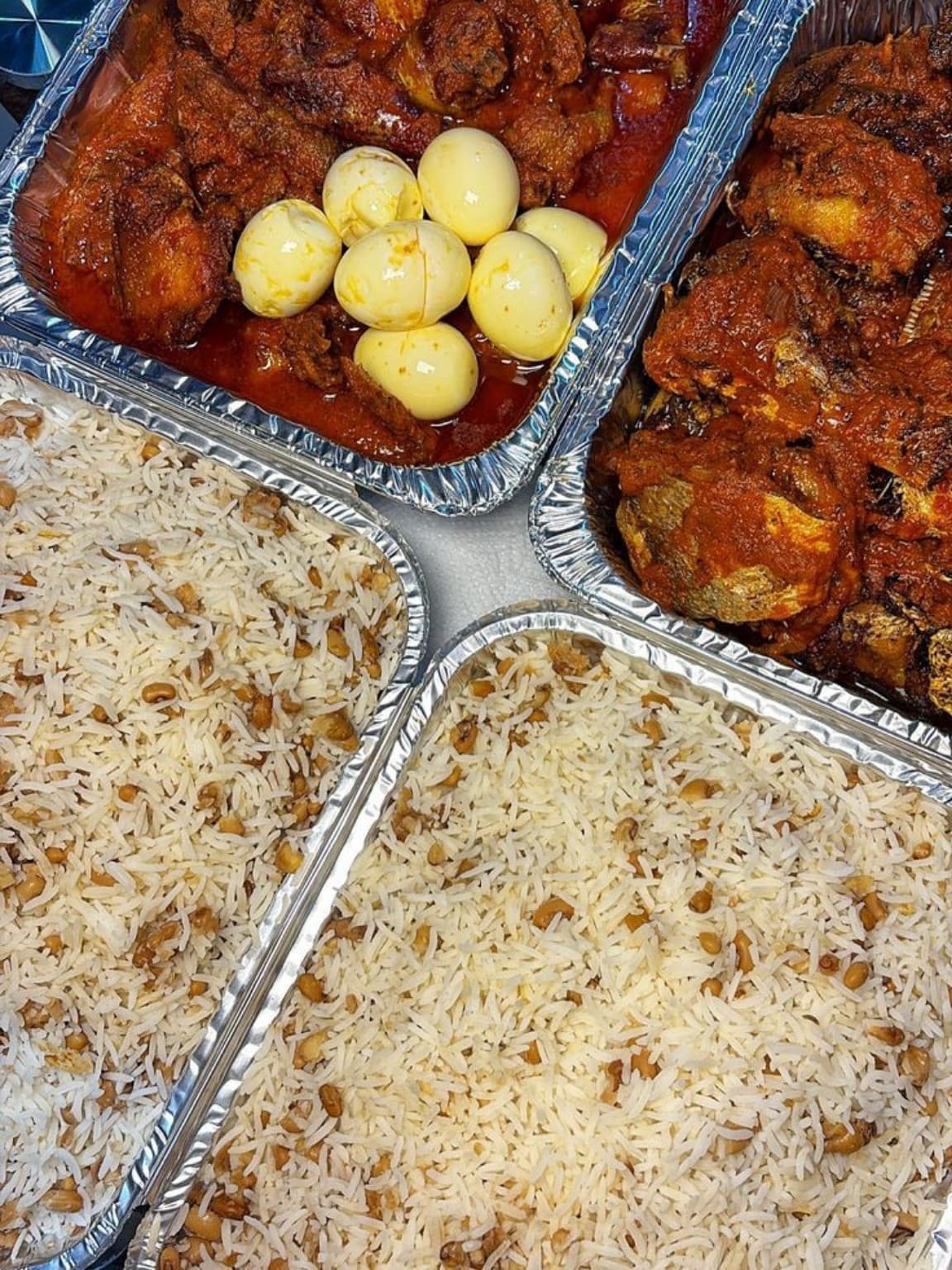 White Rice + Beans + Sauce