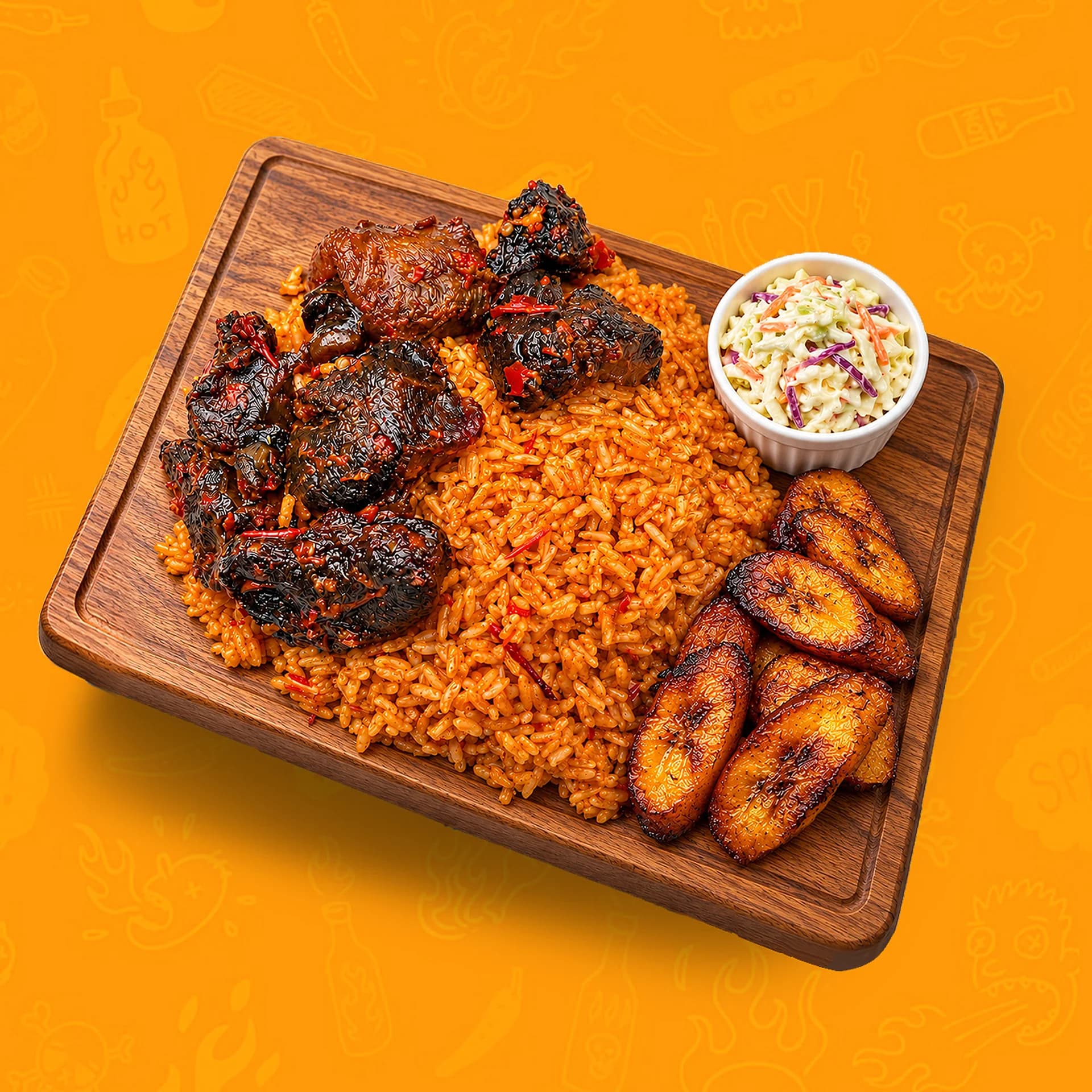 Food from Yakoyo African Kitchen